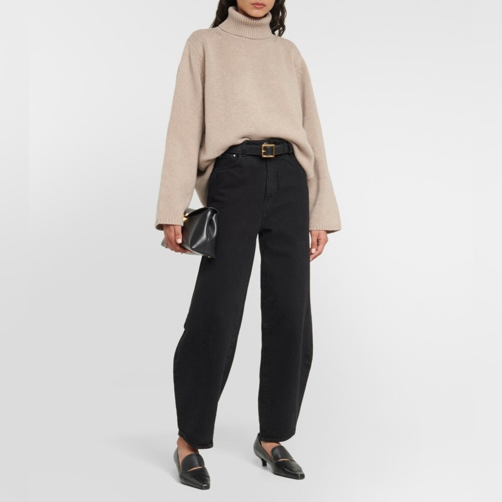 Toteme Wool and cashmere turtleneck sweater sx XS